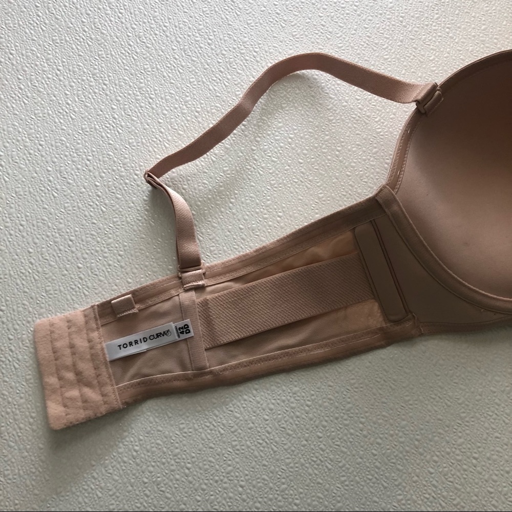 Torrid Curve Microfiber Push-Up Bra Multi-Way Euc - image 8